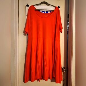 Ava &Viv plus size 3/4 Skater Dress